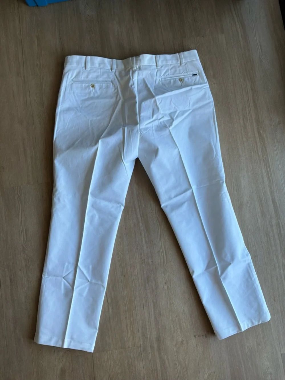 Polo Ralph Lauren Stretch Classic Fit White Chino Pants Mens 38/28